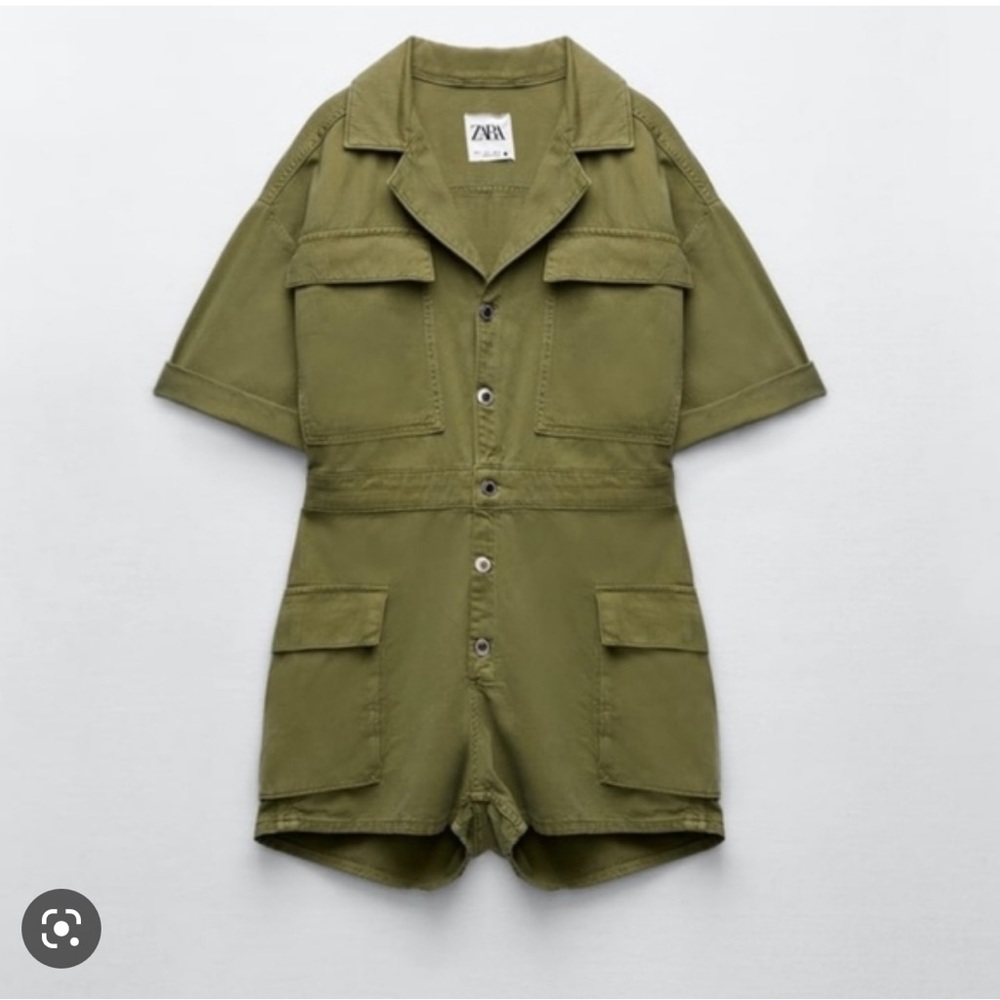 Zara the safari playsuit jumpsuit